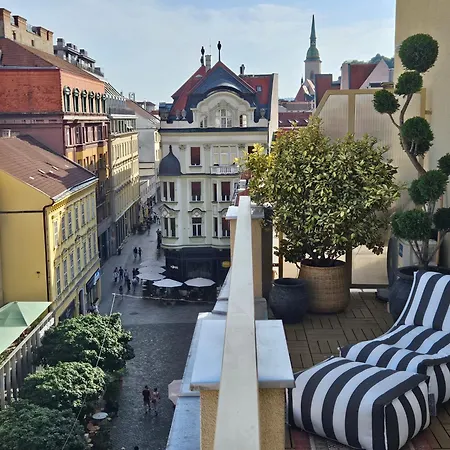 Terrace In Old Town - Castle & Cathedral View Apartament Bratysława