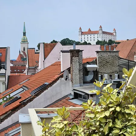 Terrace In Old Town - Castle & Cathedral View Apartament Bratysława